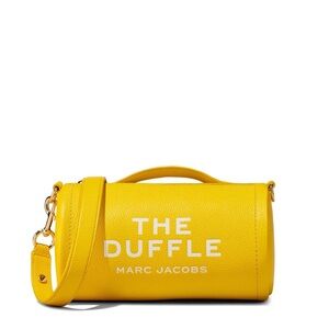 NWT Marc Jacobs Yellow Leather Duffle